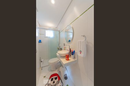 Banheiro social de apartamento para alugar com 3 quartos, 98m² em Paraíso, São Paulo