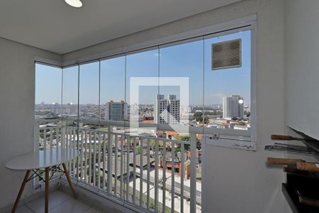 Varanda Gourmet de apartamento à venda com 2 quartos, 63m² em Campestre, Santo André