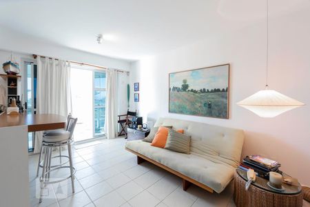 Sala de apartamento à venda com 1 quarto, 54m² em Recreio dos Bandeirantes, Rio de Janeiro
