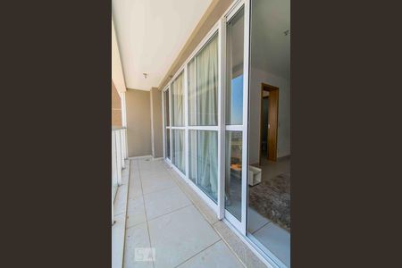 Varanda da Sala de apartamento para alugar com 1 quarto, 34m² em Sul (águas Claras), Brasília