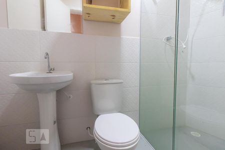 Banheiro de apartamento para alugar com 1 quarto, 37m² em Jardim Cidália, São Paulo