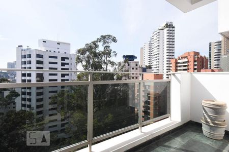 Varanda de apartamento à venda com 3 quartos, 160m² em Real Parque, São Paulo