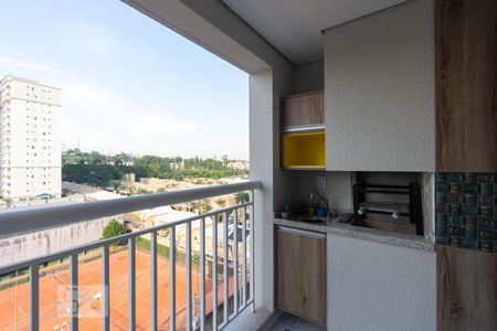 Varanda gourmet de apartamento para alugar com 2 quartos, 65m² em Jardim São Caetano, São Caetano do Sul