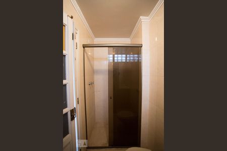 Banheiro da Suíte de apartamento à venda com 3 quartos, 110m² em Azenha, Porto Alegre