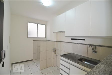 Cozinha de apartamento à venda com 2 quartos, 55m² em Salgado Filho, Belo Horizonte