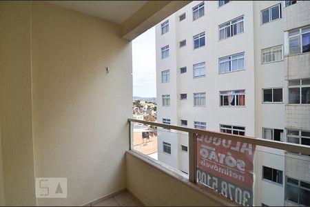 varanda de apartamento à venda com 2 quartos, 55m² em Salgado Filho, Belo Horizonte