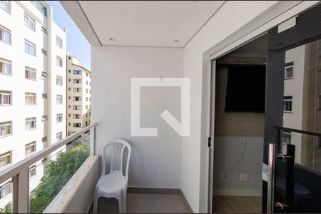 Varanda de apartamento à venda com 2 quartos, 55m² em Salgado Filho, Belo Horizonte