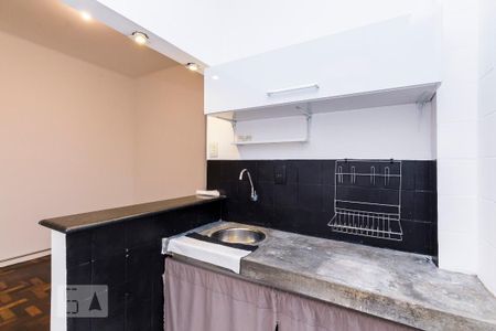 Cozinha de apartamento para alugar com 1 quarto, 35m² em Centro, Rio de Janeiro