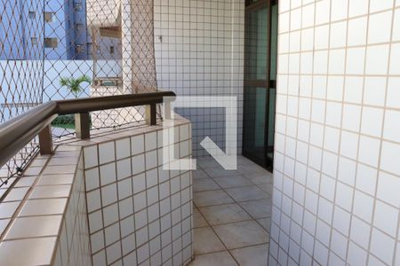 Varanda da sala  de apartamento para alugar com 3 quartos, 150m² em Mansões Santo Antônio, Campinas