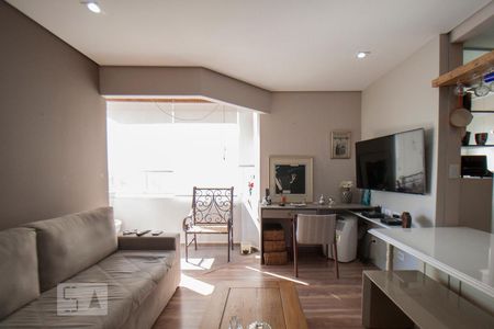Sala de Apartamento com 1 quarto, 47m² Santa Cecília