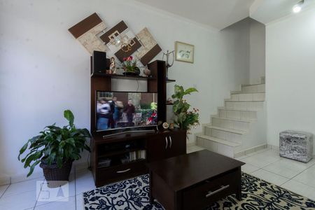 Sala de casa de condomínio à venda com 2 quartos, 120m² em Vila Domitila, São Paulo