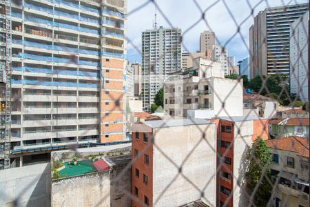 Vista da Sala de apartamento à venda com 1 quarto, 60m² em Bela Vista, São Paulo