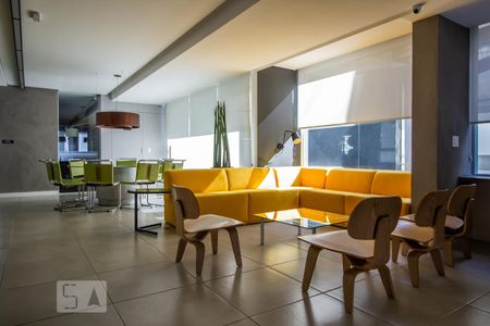 Apartamento para alugar com 36m², 1 quarto e 1 vaga Apartamento para alugar com 36m², 1 quarto e 1 vagaHall social