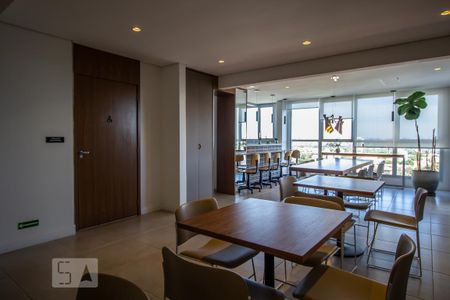 Apartamento para alugar com 36m², 1 quarto e 1 vaga Apartamento para alugar com 36m², 1 quarto e 1 vagaSalão de festas