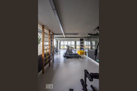 Apartamento para alugar com 36m², 1 quarto e 1 vaga Apartamento para alugar com 36m², 1 quarto e 1 vagaAcademia