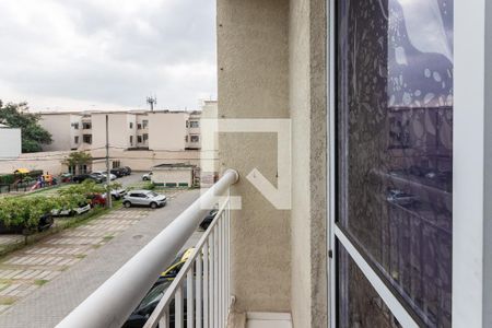 Varanda da Sala de apartamento para alugar com 2 quartos, 50m² em São Cristóvão, Rio de Janeiro