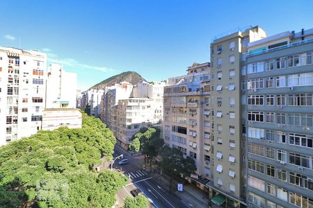 Vista Sala. de apartamento para alugar com 1 quarto, 33m² em Copacabana, Rio de Janeiro