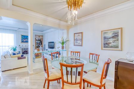 Sala de jantar de apartamento à venda com 4 quartos, 178m² em Vila Uberabinha, São Paulo