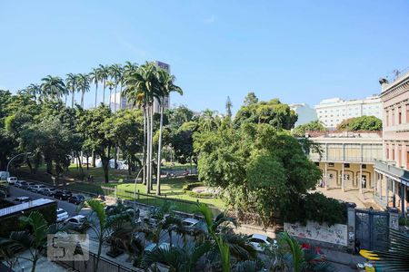 Vista da Sala de apartamento para alugar com 3 quartos, 110m² em Flamengo, Rio de Janeiro
