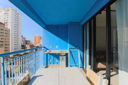 Varanda de kitnet/studio à venda com 1 quarto, 36m² em Bela Vista, São Paulo