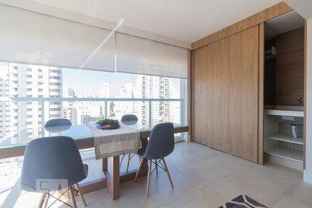 Varanda de apartamento para alugar com 1 quarto, 43m² em Santo Amaro, São Paulo