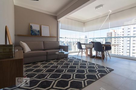 Apartamento para alugar com 43m², 1 quarto e 1 vaga Apartamento para alugar com 43m², 1 quarto e 1 vagaSala