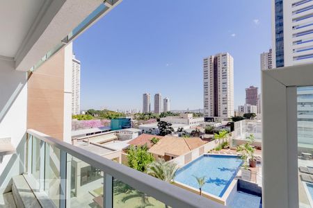Sacada de apartamento para alugar com 1 quarto, 44m² em Setor Bueno, Goiânia
