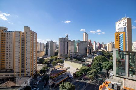 Vista da Sala de apartamento à venda com 1 quarto, 44m² em Santo Agostinho, Belo Horizonte