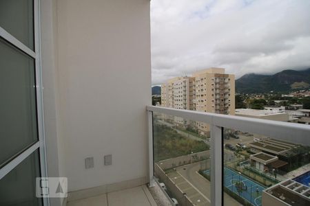 Varanda da Sala de apartamento para alugar com 2 quartos, 61m² em Gardênia Azul, Rio de Janeiro
