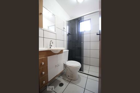 Banheiro social de apartamento à venda com 2 quartos, 49m² em São João Batista (venda Nova), Belo Horizonte