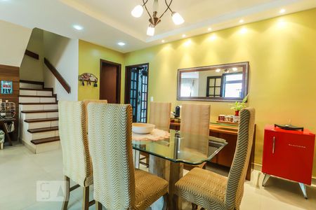 Sala de Jantar de casa de condomínio à venda com 3 quartos, 120m² em Pechincha, Rio de Janeiro