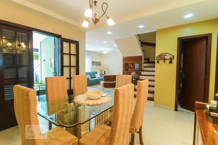 Sala de Jantar de casa de condomínio à venda com 3 quartos, 120m² em Pechincha, Rio de Janeiro