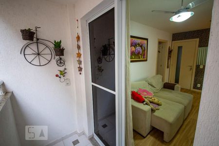 Varanda da Sala de apartamento à venda com 2 quartos, 48m² em Maceió, Niterói