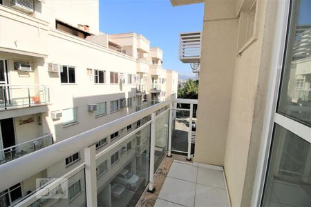 Varanda da Sala de apartamento para alugar com 3 quartos, 110m² em Pechincha, Rio de Janeiro