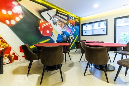 Studio à venda com 54m², 1 quarto e 1 vagaÁrea Comum: Salão de Jogos