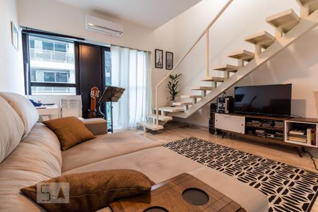 Studio à venda com 54m², 1 quarto e 1 vagaSala