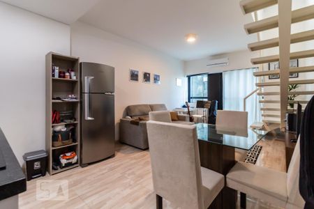 Studio à venda com 54m², 1 quarto e 1 vagaSala