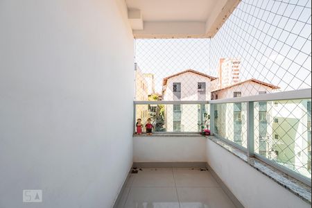 Sacada Da Suíte de apartamento à venda com 3 quartos, 90m² em Sagrada Família, Belo Horizonte