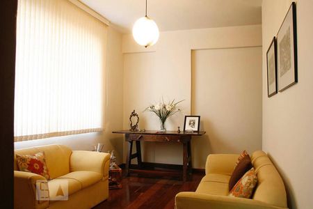 Sala 01 de apartamento à venda com 3 quartos, 115m² em Serra , Belo Horizonte