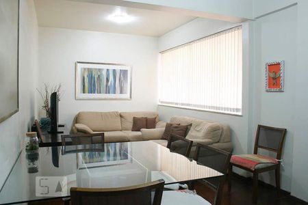 Sala 02 de apartamento à venda com 3 quartos, 115m² em Serra , Belo Horizonte