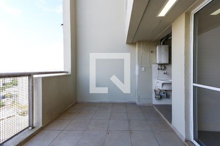 Varanda da Sala de apartamento para alugar com 3 quartos, 128m² em Vila Andrade, São Paulo