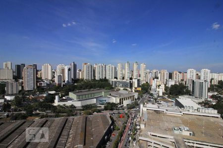 Vista da varanda de apartamento para alugar com 3 quartos, 128m² em Vila Andrade, São Paulo