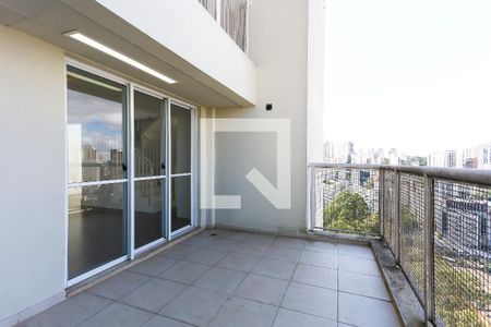 Varanda da Sala de apartamento para alugar com 3 quartos, 128m² em Vila Andrade, São Paulo