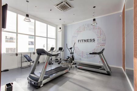 Apartamento para alugar com 40m², 1 quarto e 1 vaga Apartamento para alugar com 40m², 1 quarto e 1 vagaAcademia