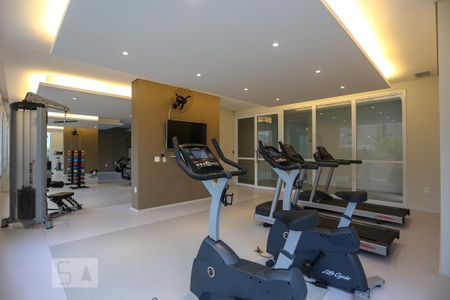 Apartamento para alugar com 36m², 1 quarto e 1 vaga Apartamento para alugar com 36m², 1 quarto e 1 vagaAcademia