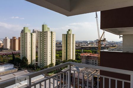Vista 2 da Varanda (Metrô Brás)  de apartamento à venda com 1 quarto, 46m² em Brás, São Paulo