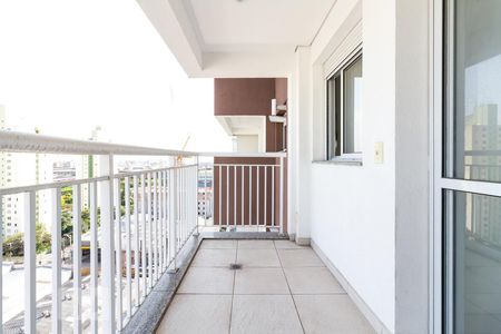 Varanda  de apartamento à venda com 1 quarto, 46m² em Brás, São Paulo