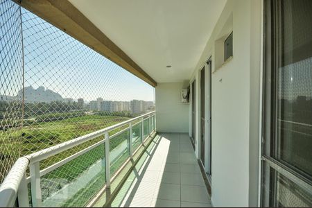Varanda Sala de apartamento à venda com 3 quartos, 95m² em Barra da Tijuca, Rio de Janeiro