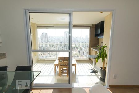 Janela da sala de apartamento para alugar com 2 quartos, 64m² em Parque Imperial, São Paulo