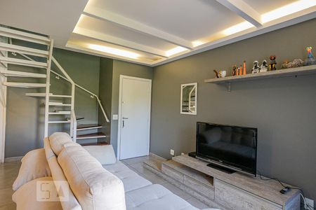 Sala de Estar de apartamento à venda com 3 quartos, 85m² em Pinheiros, São Paulo